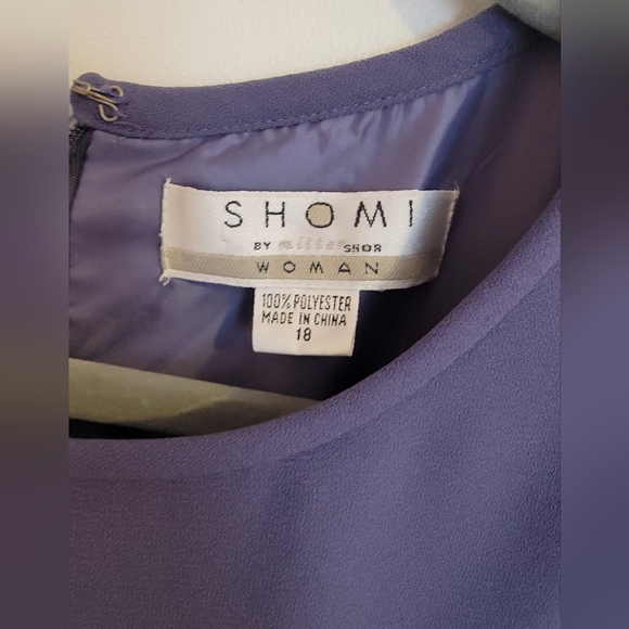 Shomi Size 18 Dress Periwinkle Pre-owed - Picture 3 of 4